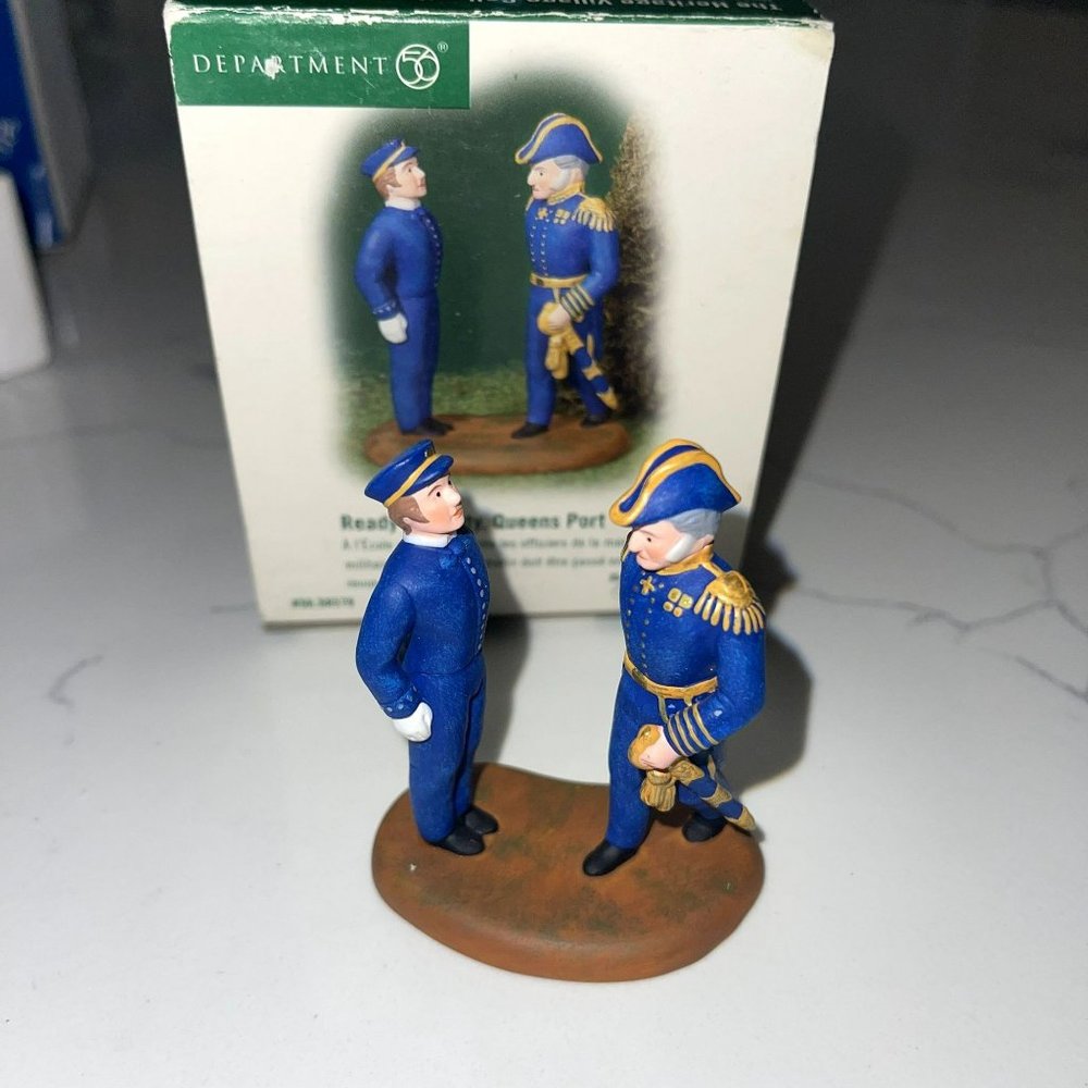 Department 56 Ready For Duty, Queens Port The Dickens Village Series Heritage Vi